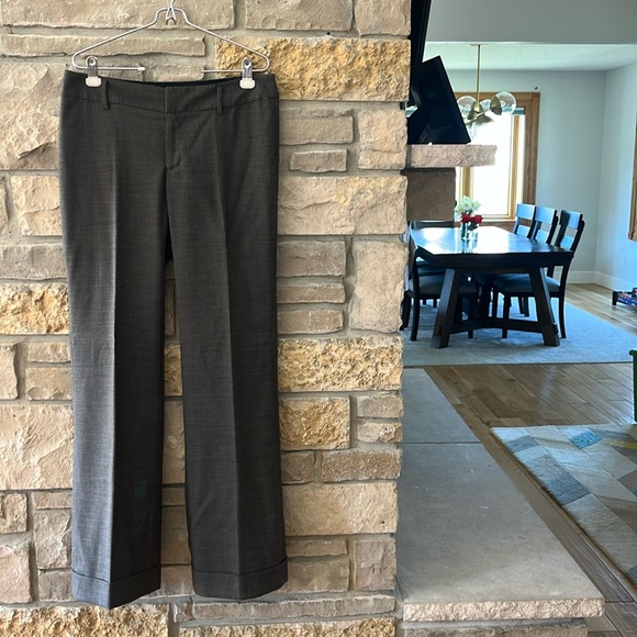 Banana Republic Pants - Banana Republic Martin Fit Gray Trouser Dress Pant Size 10L